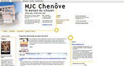 Desktop Screenshot of mjc.chenove.net