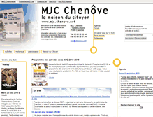 Tablet Screenshot of mjc.chenove.net